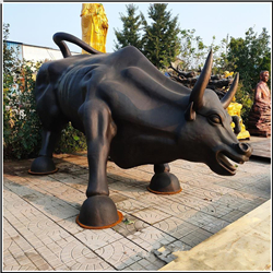 大型室外景觀(guān)銅牛