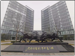 景觀(guān)斗銅牛雕塑