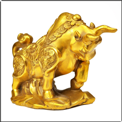 腰纏滿(mǎn)貫銅牛