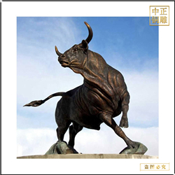 抬頭銅牛雕塑廠(chǎng)家